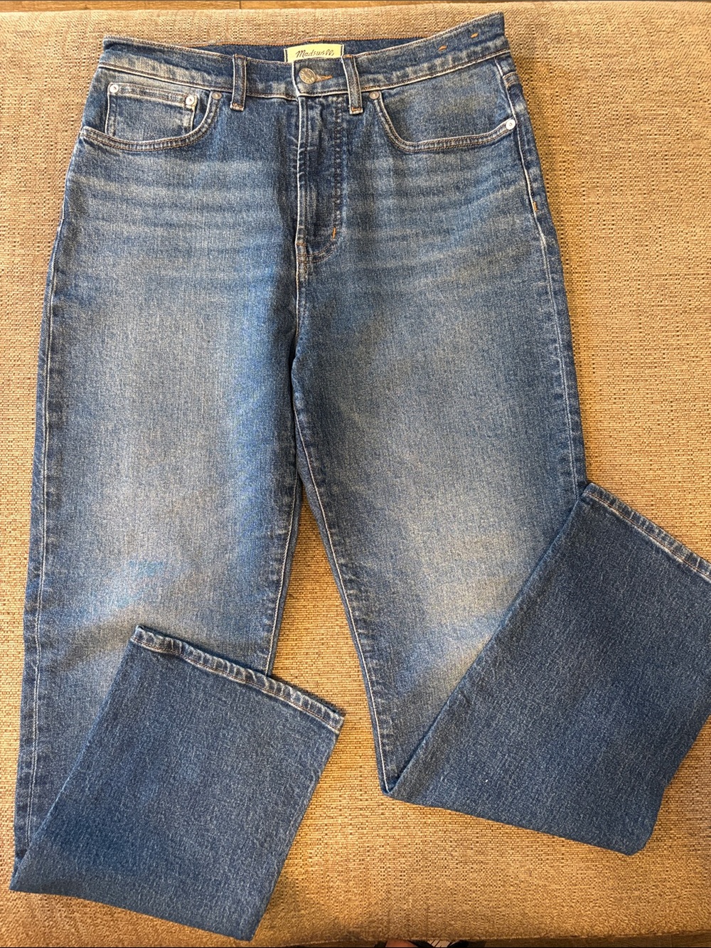 Women’s Madewell  Blue Denim Jeans 90’s Straight size 29
